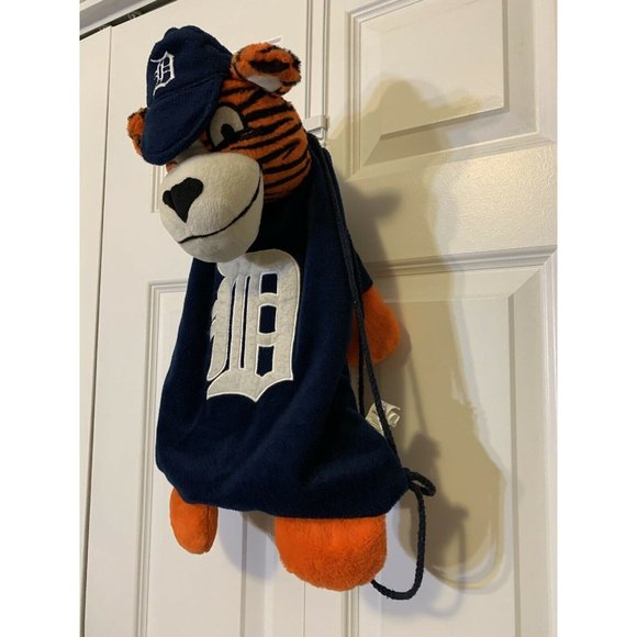 Detroit Tigers Kids Club Mini Back Pack Blue Orange - Picture 4 of 7